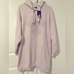 dust pink Mini Mouse hoodie!